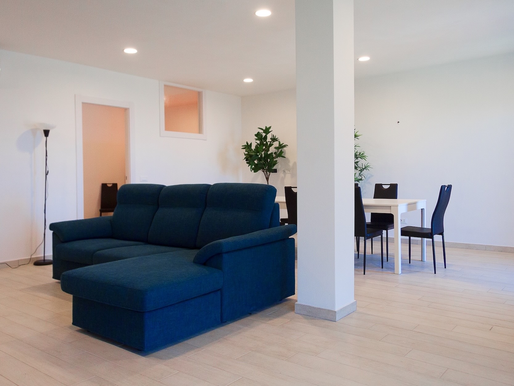 Soggiorno piano inferiore di Villa Liam